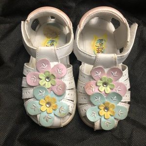 Toddler Velcro Strap Closed Toe Sandals